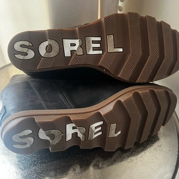SOREL Jones of Arctic wedge bootie blackened brown size 9 - Picture 7 of 8